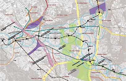 La riqualificazione della Via Casilina nel settore orientale interno